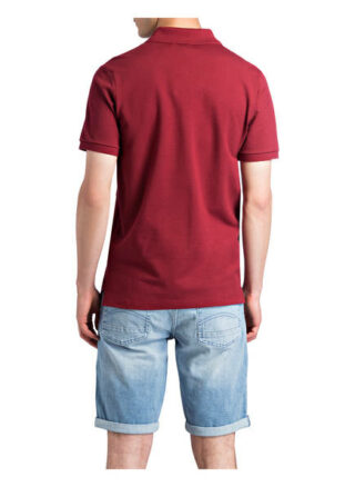 PAUL & SHARK Piqué-Poloshirt Herren, Rot