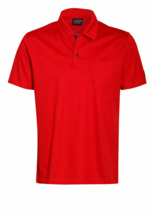 PAUL & SHARK Piqué-Poloshirt Herren, Rot