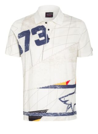 Paul & Shark Piqué-Poloshirt weiss
