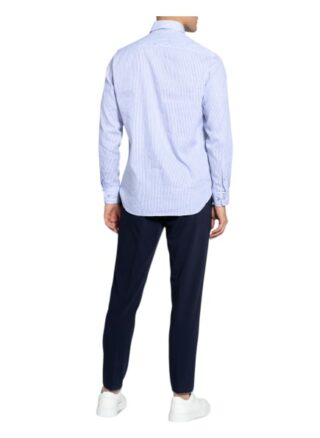 Paul & Shark Set: Hemd Regular Fit Und Mund- Und Nasenmaske blau