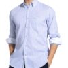 Paul & Shark Set: Hemd Regular Fit Und Mund- Und Nasenmaske blau