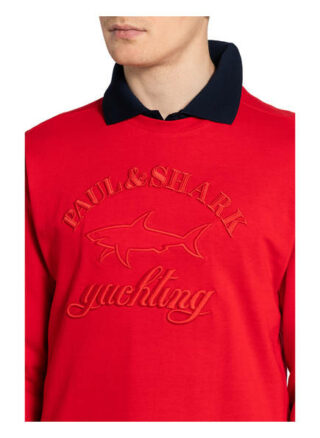 PAUL & SHARK Sweatshirt Herren, Rot