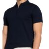 PAUL Strick-Poloshirt Herren, Blau