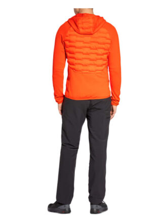 Peak Performance Hybrid-Fleecejacke Argon orange