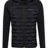 Peak Performance Hybrid-Fleecejacke Argon schwarz