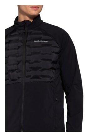 Peak Performance Hybrid-Steppjacke Argon schwarz