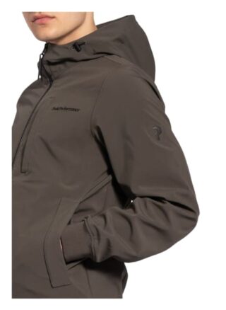 Peak Performance Softshell-Jacke gruen