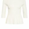 Pennyblack Pullover Nunziale Mit 3/4-Arm weiss