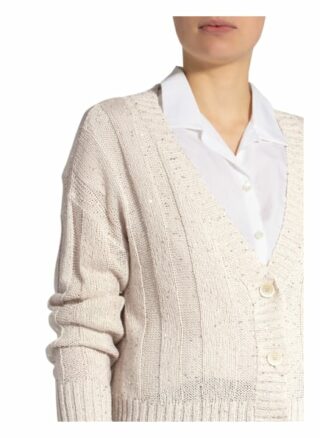 Pennyblack Strickjacke Bene Mit Paillettenbesatz beige