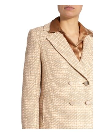 Pennyblack Tweed-Blazer Lattina Mit Glitzergarn beige