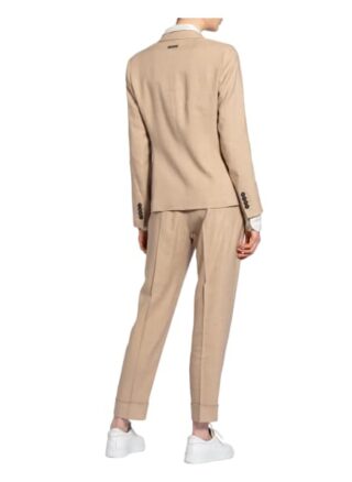 Peserico Blazer Mit Leinen beige