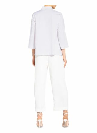 Peserico Blusenshirt Mit Schmucksteinbesatz weiss
