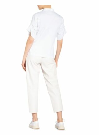 Peserico Hemdbluse Mit Schmucksteinbesatz weiss