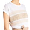 Peserico Pullover Mit Leinen beige