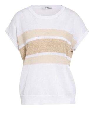 Peserico Pullover Mit Leinen beige