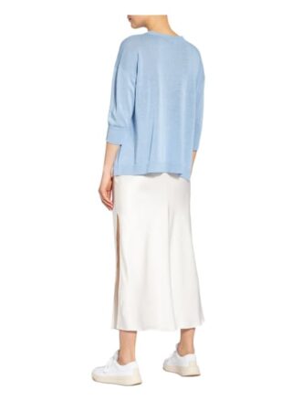 Peserico Pullover Mit Leinen blau