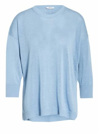 Peserico Pullover Mit Leinen blau