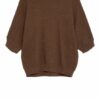 Peserico Pullover Mit Paillettenbesatz braun