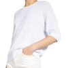 Peserico Pullover Mit Paillettenbesatz weiss