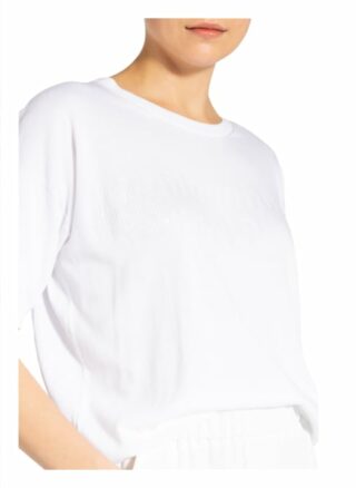 Peserico Sweatshirt Mit Paillettenbesatz weiss