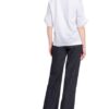 Peserico T-Shirt Mit Schmucksteinbesatz blau