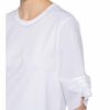 Peserico T-Shirt Mit Schmucksteinbesatz blau