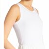 Peserico Top Mit Schmucksteinbesatz weiss