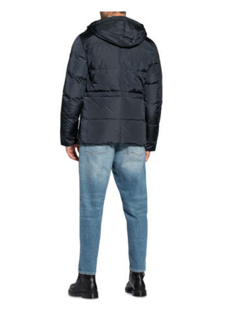 Peuterey Fieldjacket Aiptek Aus Daunen blau