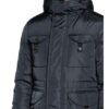 Peuterey Fieldjacket Aiptek Aus Daunen blau