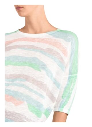 Phase Eight Pullover Hexa Mit Leinen Und 3/4-Arm weiss