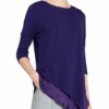 Phase Eight Pullover Maisha Mit 3/4-Arm violett