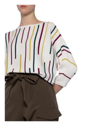 Phase Eight Pullover Mercela Mit 3/4-Arm weiss