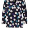Phase Eight Shirt Fan Mit 3/4-Arm blau