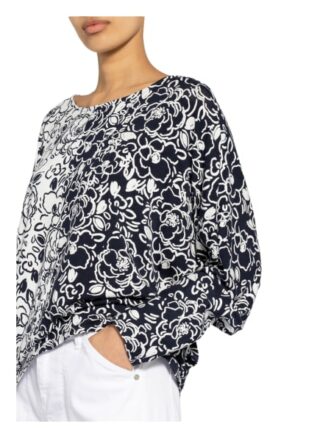 Phase Eight Shirt Sainte Squiggle blau