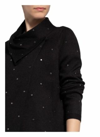 Phase Eight Strickjacke Paloma Mit Nietenbesatz grau