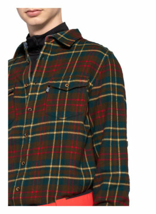 Picture Hillsboro Flanellhemd Herren, Grün