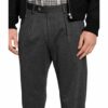 Pierre Cardin Chino Ron Im Jogging-Stil Modern Fit grau