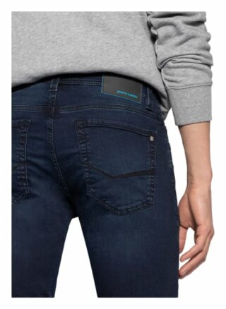 Pierre Cardin Jeans-Shorts Lyon Tapered Fit blau