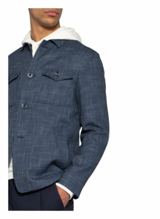 Pierre Cardin Overjacket Mac blau