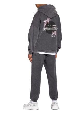 PREACH Oversized-Hoodie Herren, Grau