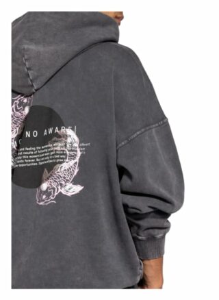Preach Oversized-Hoodie grau