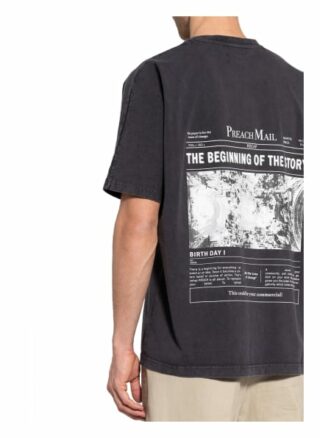 Preach Oversized-Shirt grau