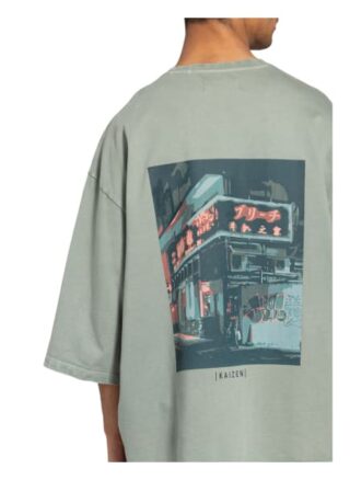 Preach Oversized-Shirt gruen