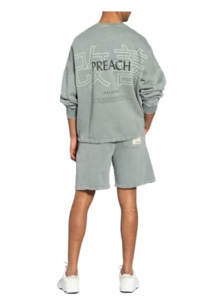 Preach Oversized-Sweatshirt gruen