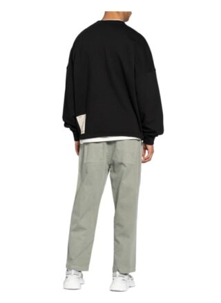 Preach Oversized-Sweatshirt schwarz