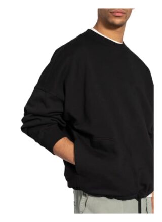 Preach Oversized-Sweatshirt schwarz