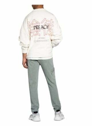 Preach Oversized-Sweatshirt weiss