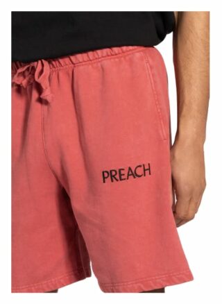 Preach Sweatshorts rot