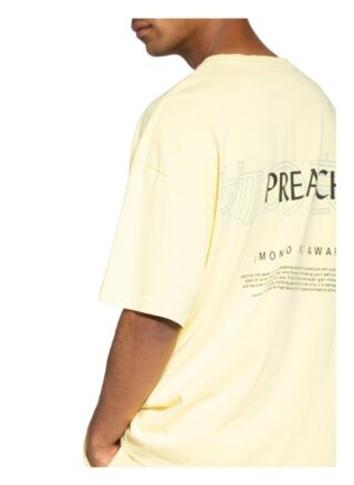 PREACH T-Shirt Herren, Gelb
