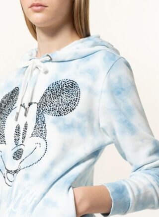 Princess Goes Hollywood Hoodie Mit Schmucksteinbesatz blau